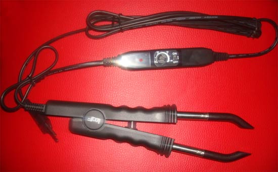 Щипцы с терморегулятором для наращивания волос. Продажа оборудования и материалов для наращивания волос
